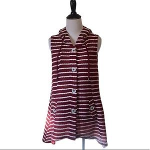 For Cynthia women’s small‎ striped swim cover up
